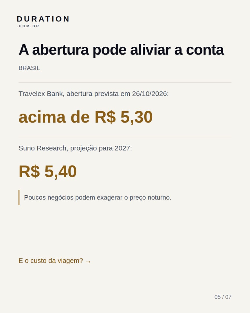 Slide 5 de 7: A abertura pode aliviar a conta