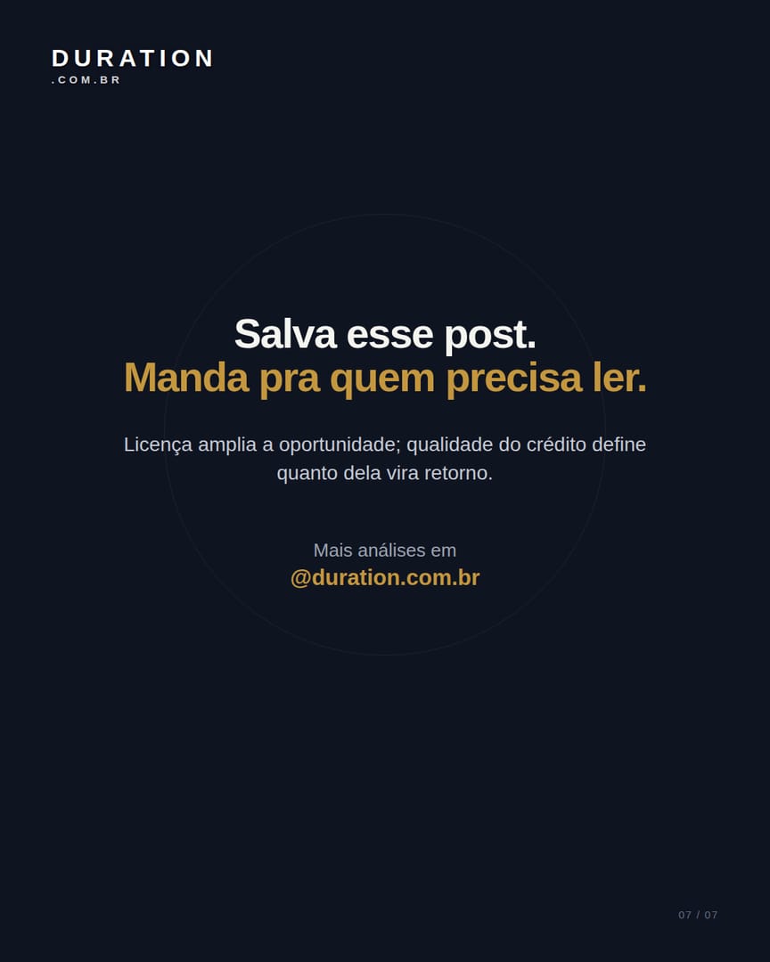 Slide 7 de 7: Encerramento