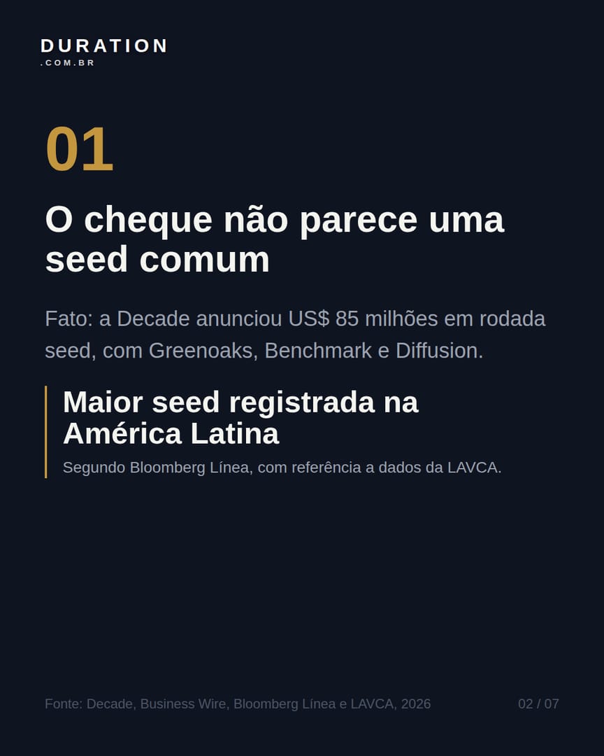 Slide 2 de 7: O cheque não parece uma seed comum